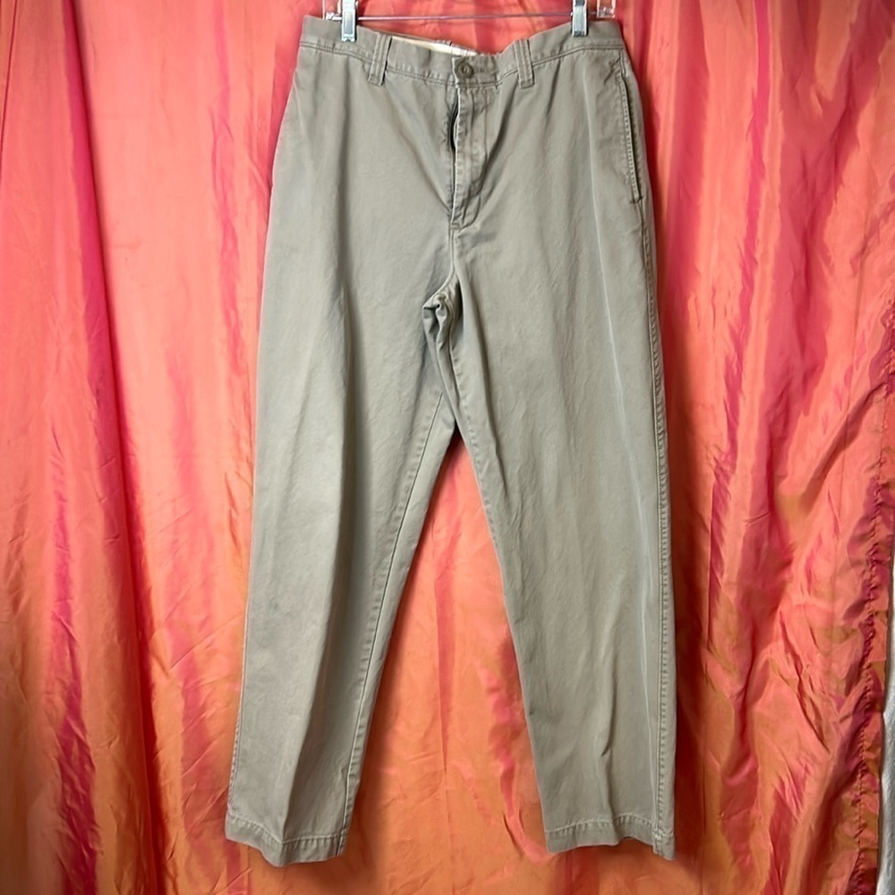 Sonoma Men’s Khaki Pants Size 33X32 Excellent Preowned Condition